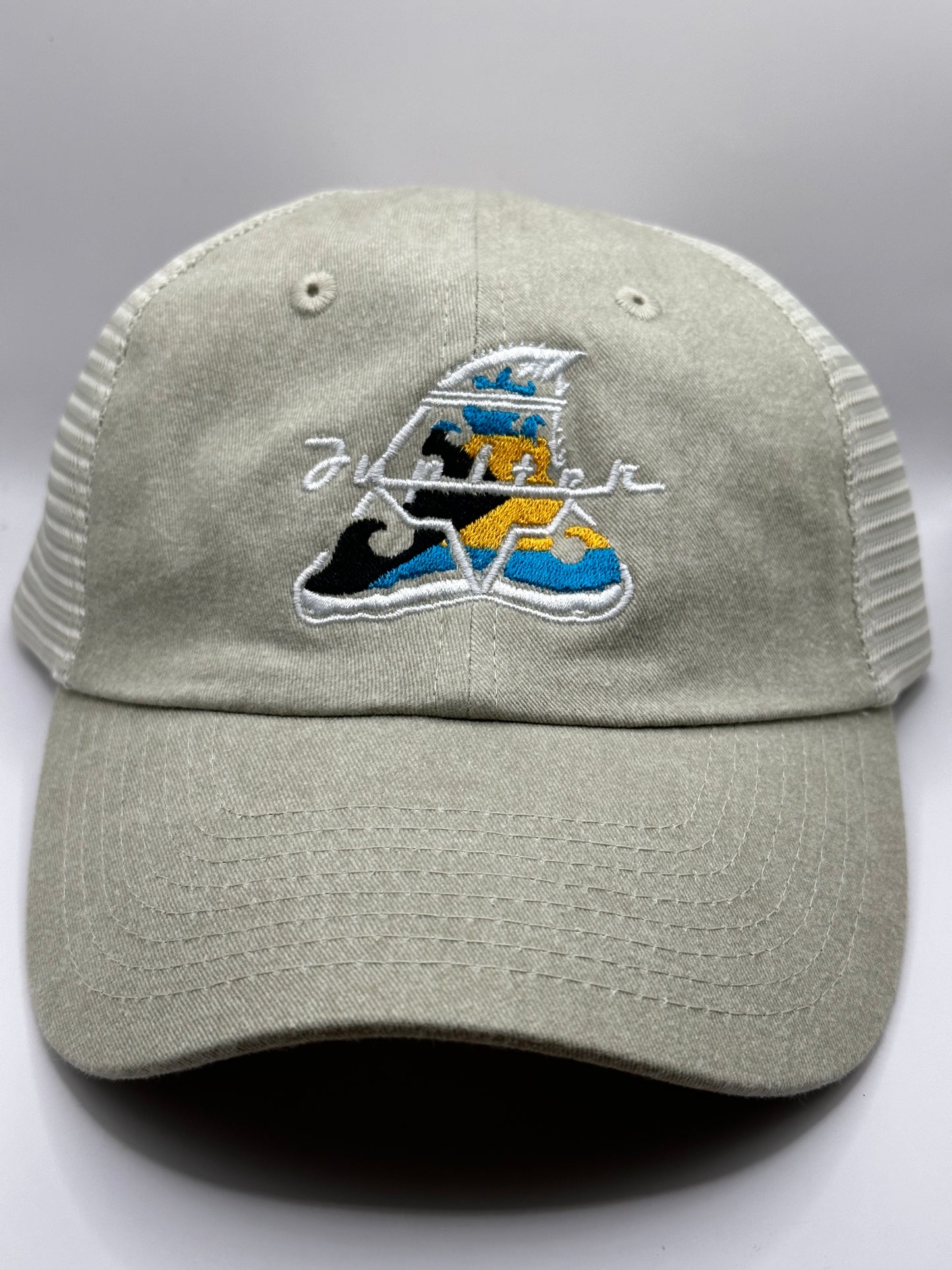 Jupiter Bahamas Embroidered Hat | Stone